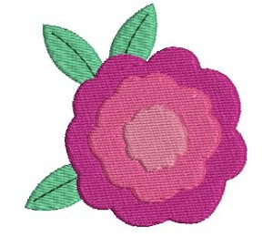 Stickdatei - Mein Garten Blume 4